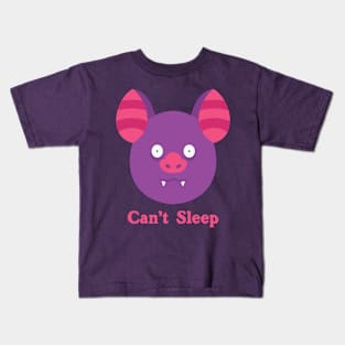 Bat Can't Sleep Kids T-Shirt